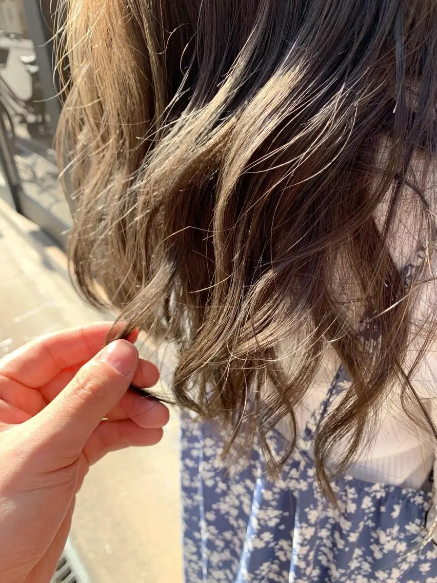 セミロング ☆髪質改善特化☆ newi梅田 コウキのヘアスタイル