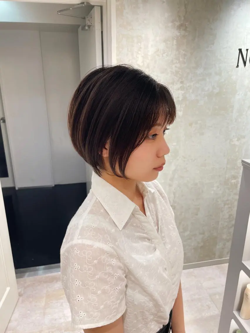 ショート 小野 明日香のヘアスタイル
