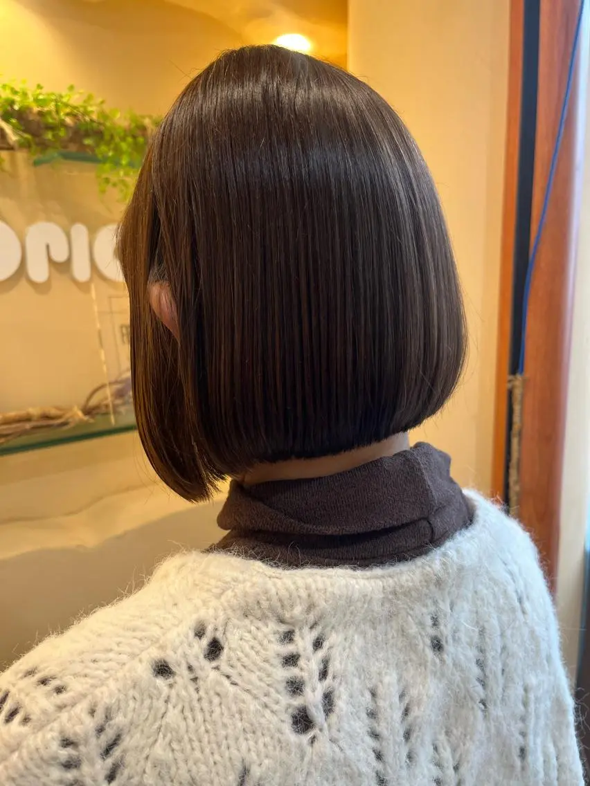 ショート ボブ 田畑 優希のヘアスタイル