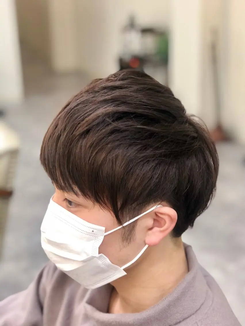 メンズ マッシュ カット H by Real meのヘアスタイル