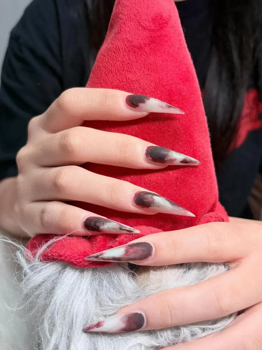 ネイル オーロラネイル チークネイル フットネイル ジェルネイル 韓国ネイル ハンドネイル Sakura h.babynailのネイルデザイン