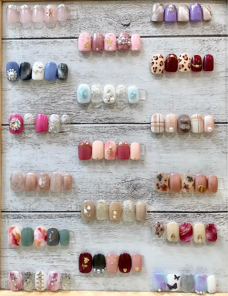 ネイル ジェルネイル 韓国ネイル ミラーネイル ニュアンスネイル パラジェル ハンドネイル Nail&eye Belire 新宿のネイルデザイン