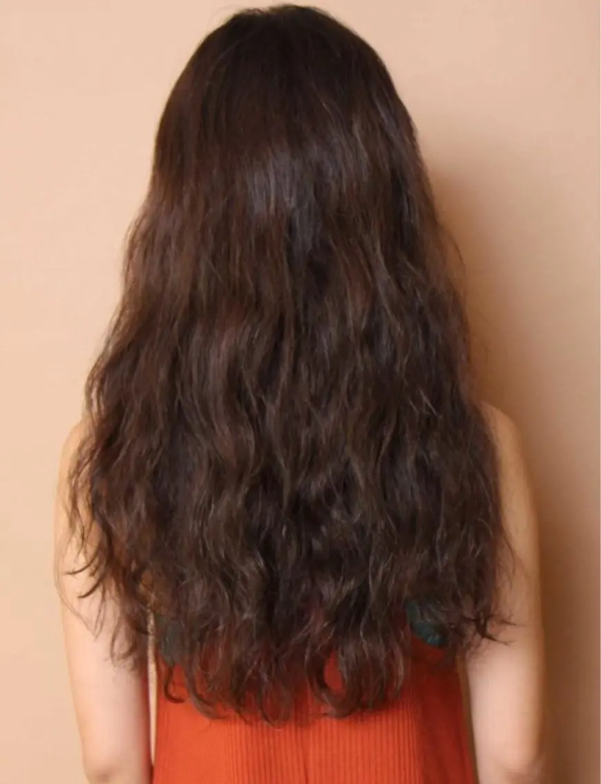 ロング カラー パーマ 浅沼 ゆいのヘアスタイル