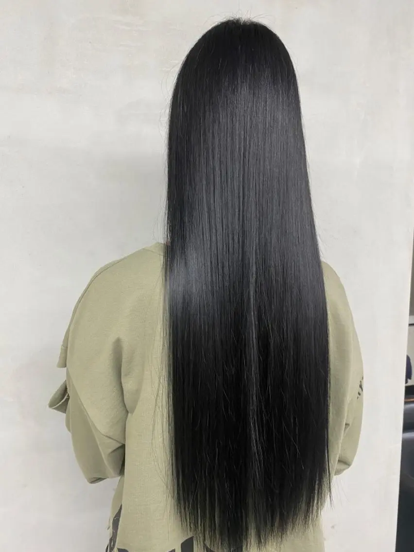 ロング カラー パーマ ヘアアレンジ メンズ キッズ ネイル マツエク・マツパ ストレートパーマ 🌸グレージュ/ ベージュ🌸yutaのヘアスタイル