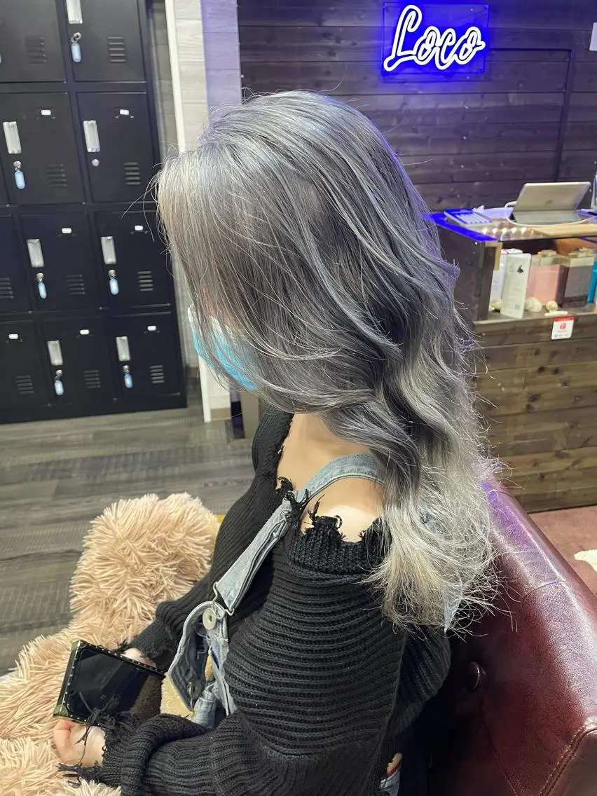 セミロング ヘアカラー トリートメント LOCO/ Koukiのヘアスタイル