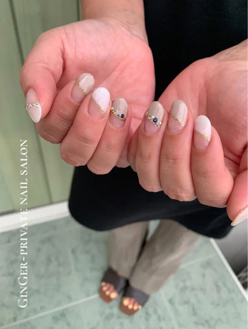 ネイル ginger nail&spaのネイルデザイン