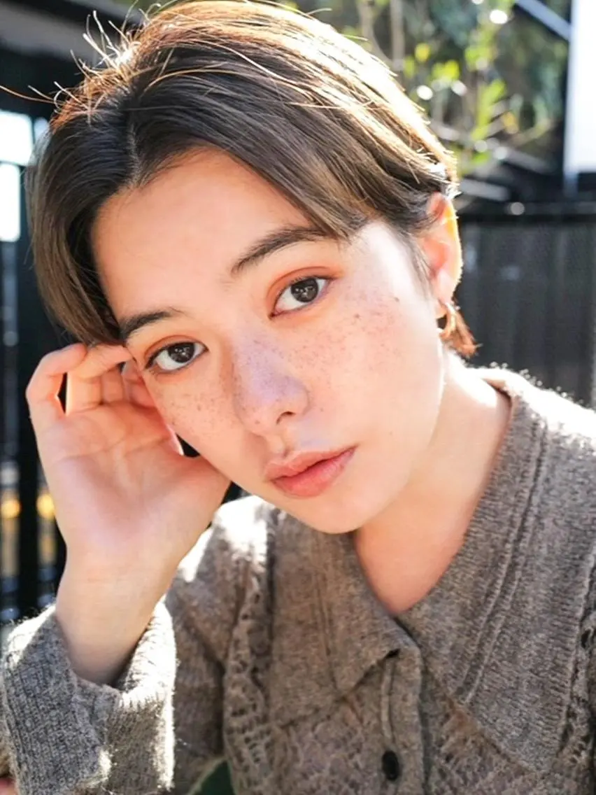 ショート カラー パーマ ヘアアレンジ キッズ 髪質改善透明感カラー /SHOGO☀️のヘアスタイル