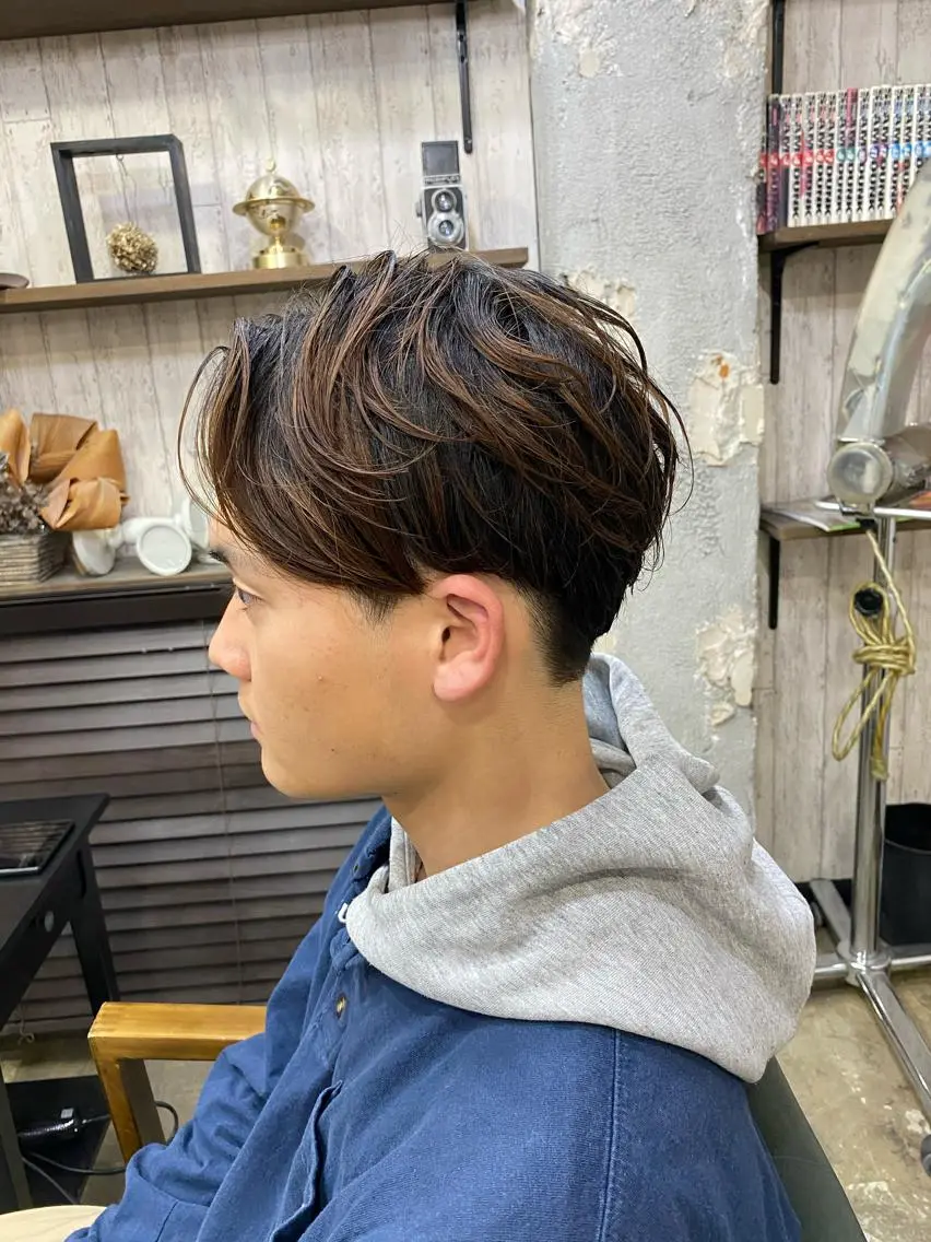 メンズ 勝河 怜楊のヘアスタイル