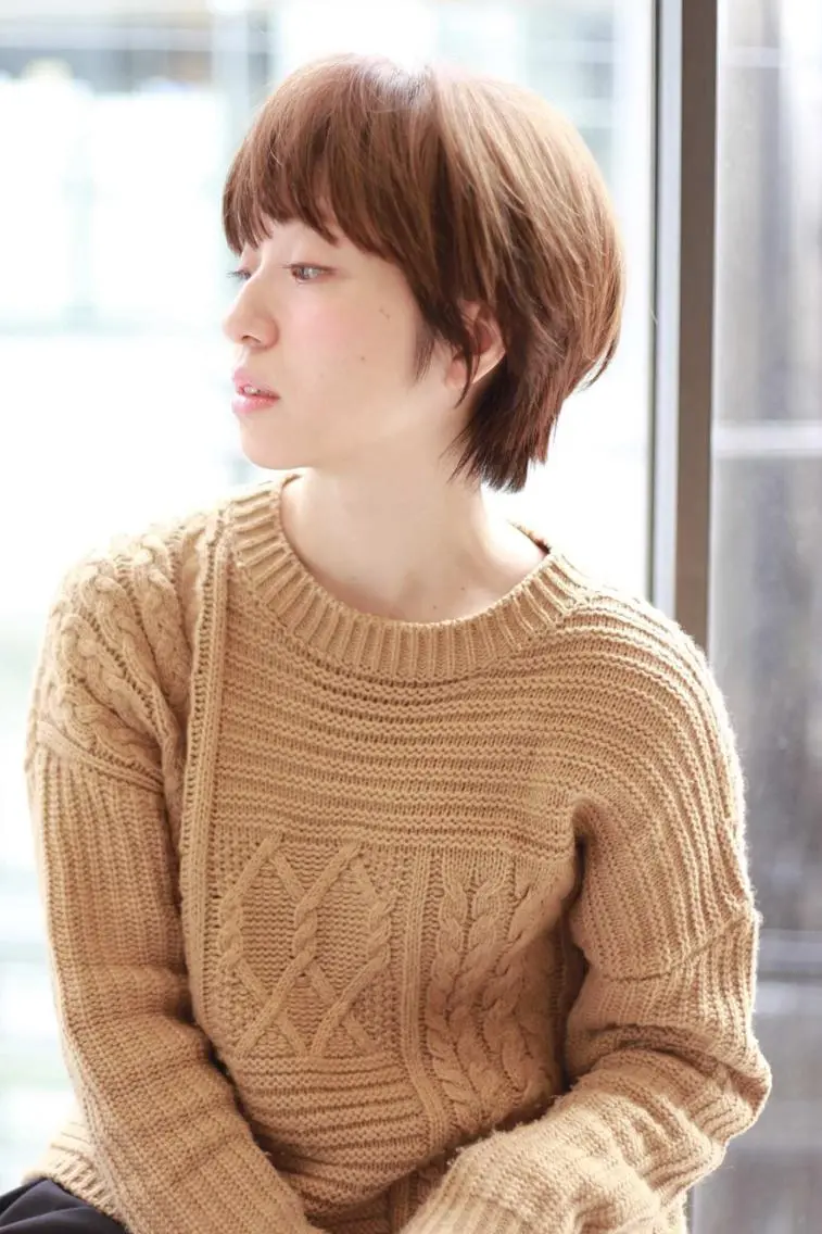 セミロング 松島 涼花のヘアスタイル