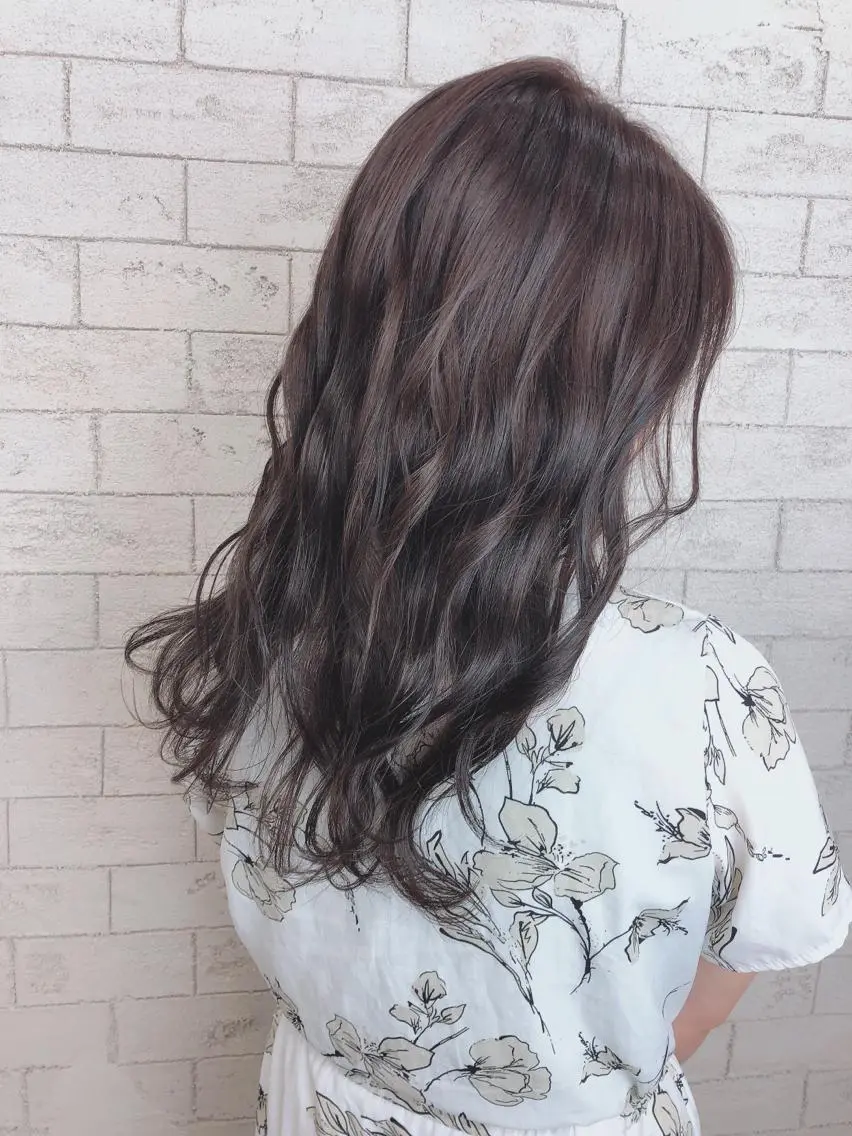 ロング カラー ️韓国ヘア/レイヤー カット❤️Yūkaのヘアスタイル