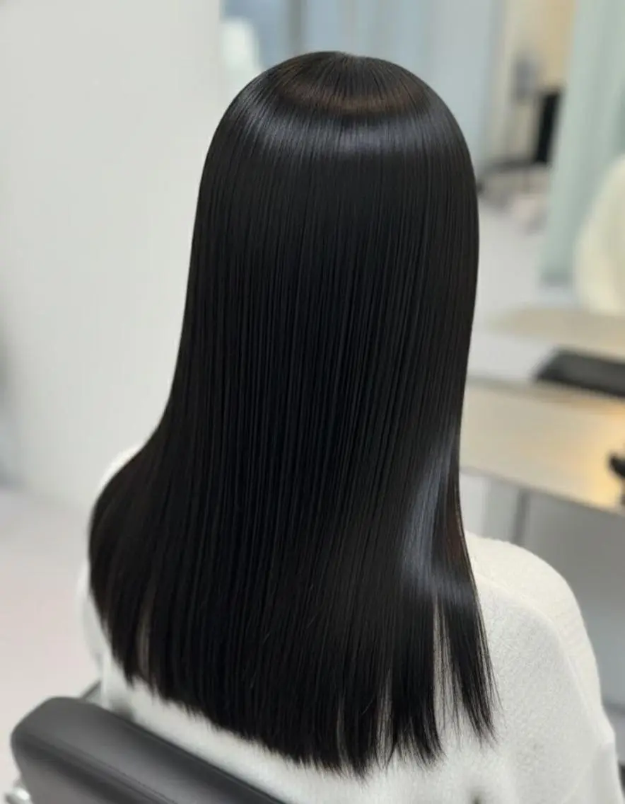 ロング 松田 楽のヘアスタイル