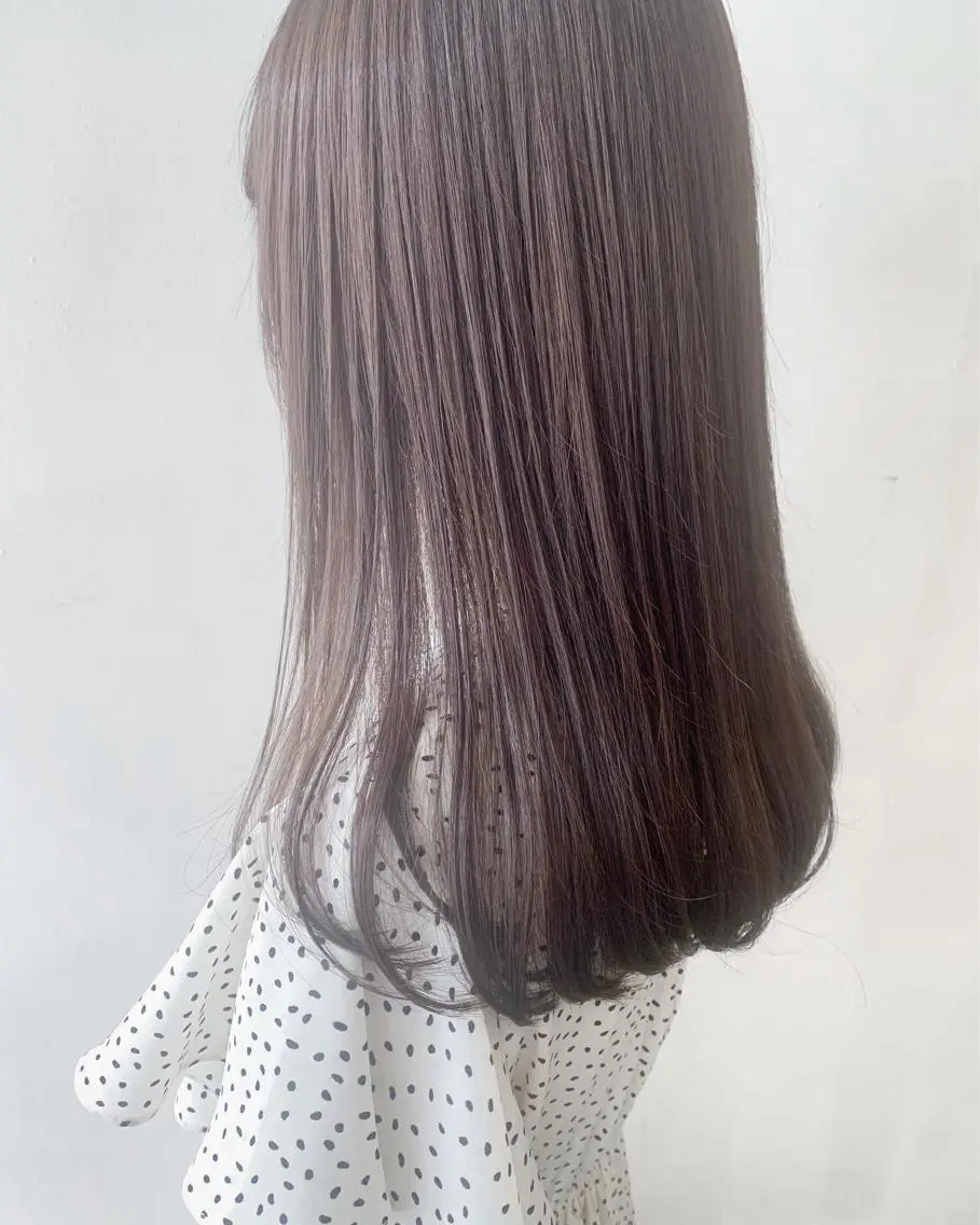 ミディアム カラー 透明感カラー 🌟アレンジが似合う カラー🌟Rumiのヘアスタイル