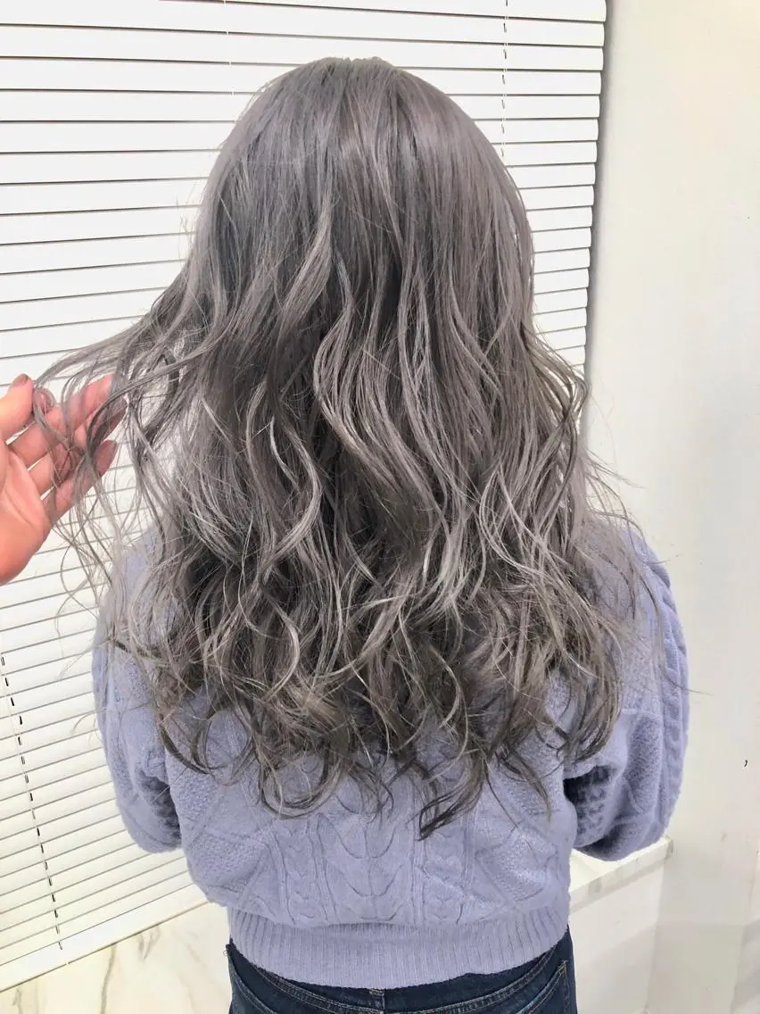 ロング カラー メンズ特化 パーマ/オザワのヘアスタイル