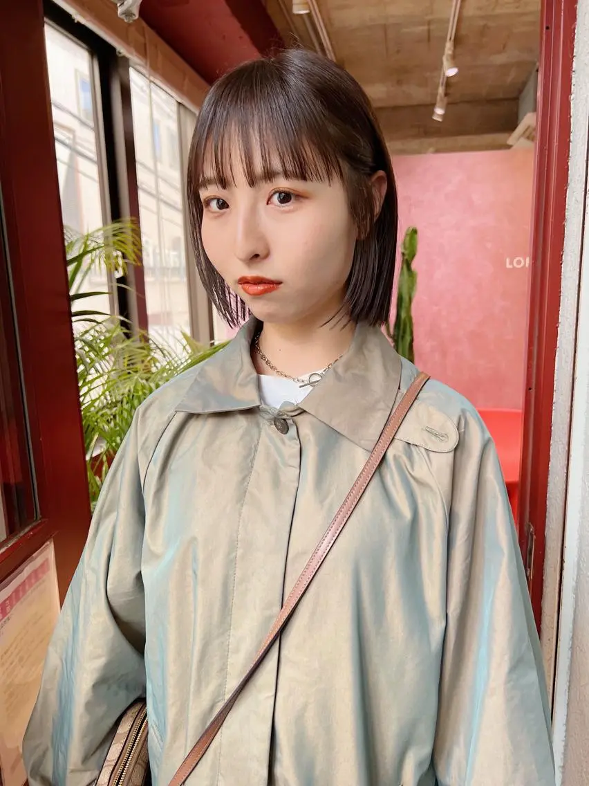 ショート カラー カット ヘアカラー レイヤーカット 鈴木駿介のヘアスタイル