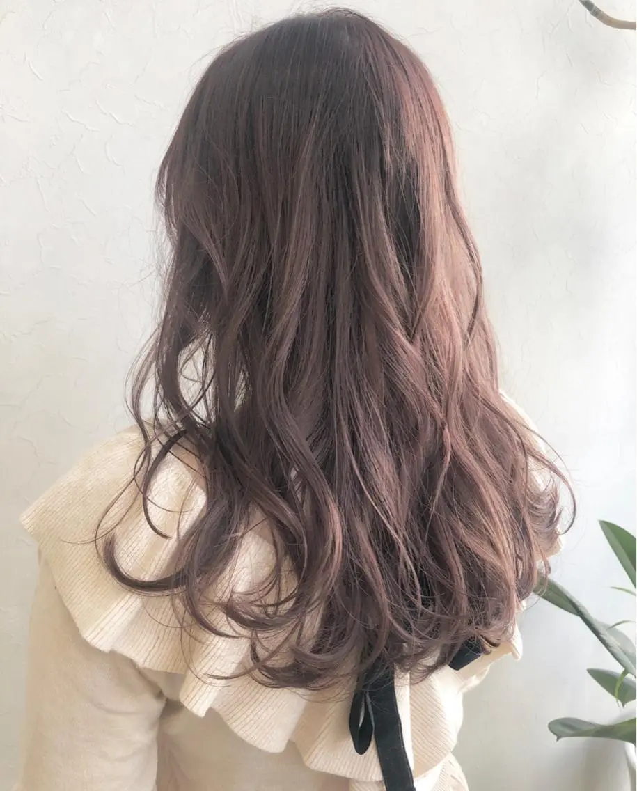 セミロング カラー ヘアカラー トリートメント nakahara madokaのヘアスタイル