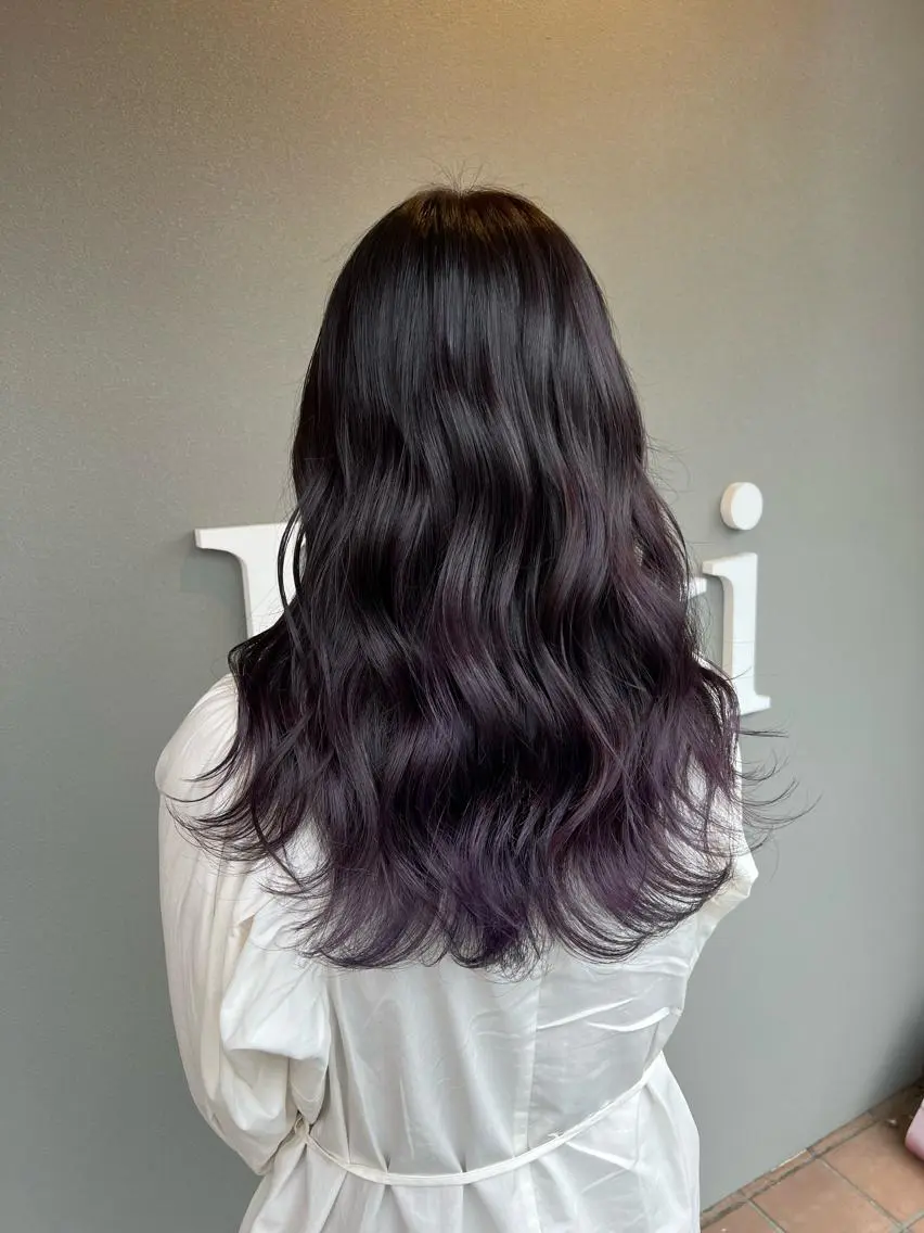 ロング カラー ヘアアレンジ ヘアカラー トリートメント 大塚 貴之のヘアスタイル