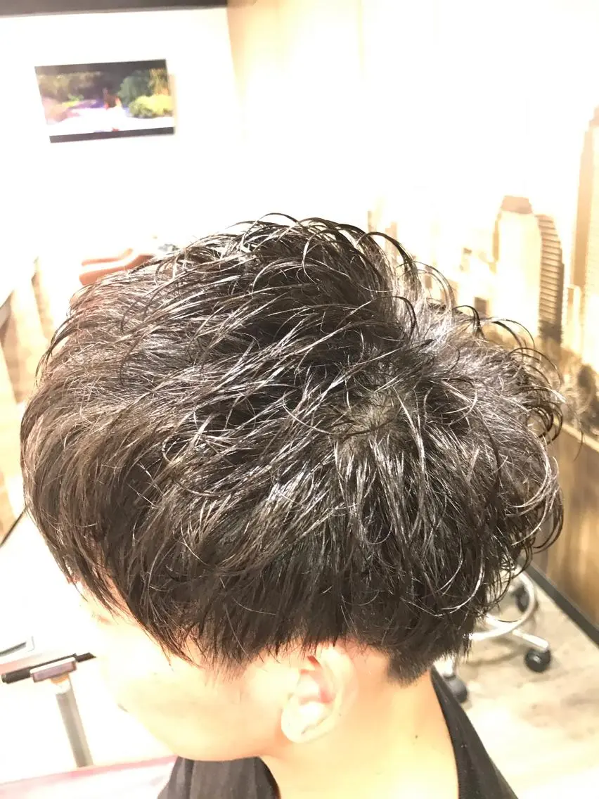 パーマ メンズ メンズパーマ 限定クーポン 💕大量更新ブリーチのヘアスタイル