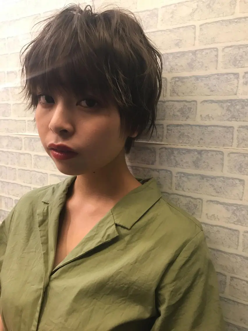 ショート 店長 ✂️ムラカミ キラリのヘアスタイル