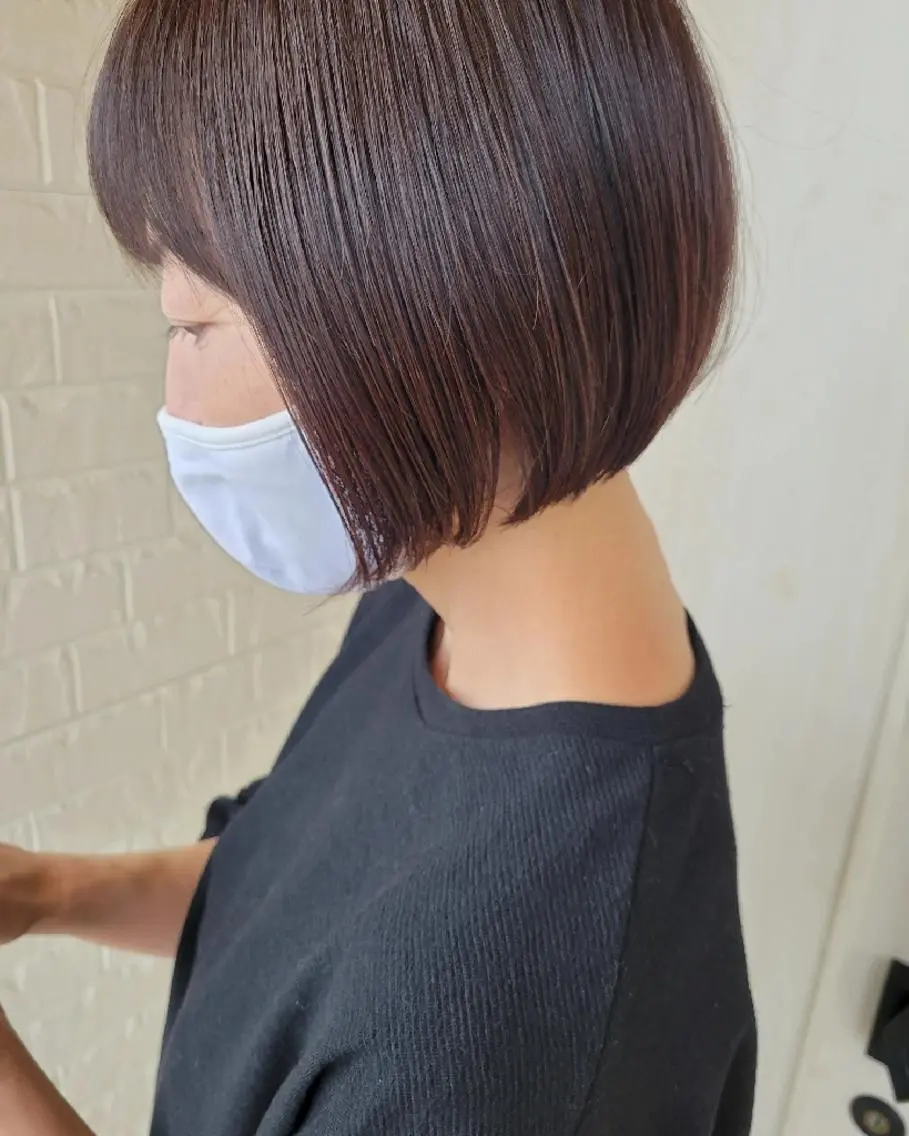 ショート 清水 沙織のヘアスタイル