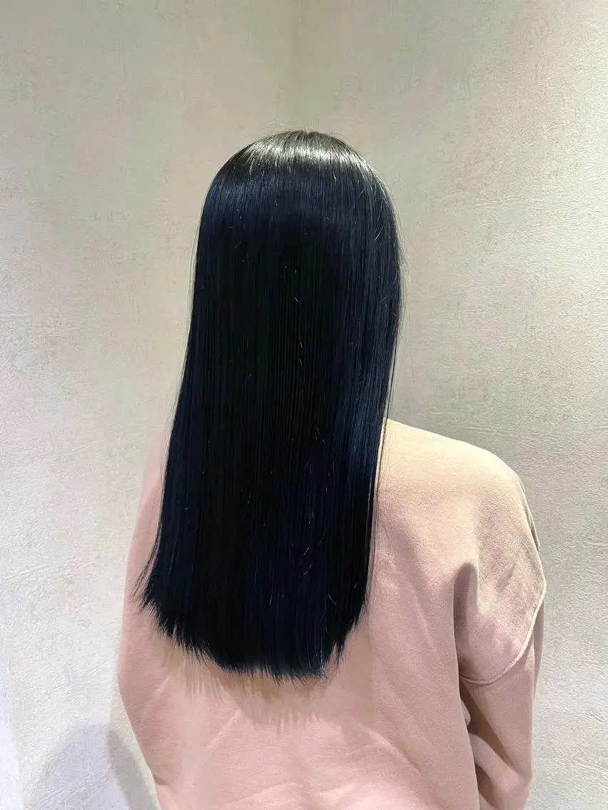 ロング 池田 歩佳のヘアスタイル