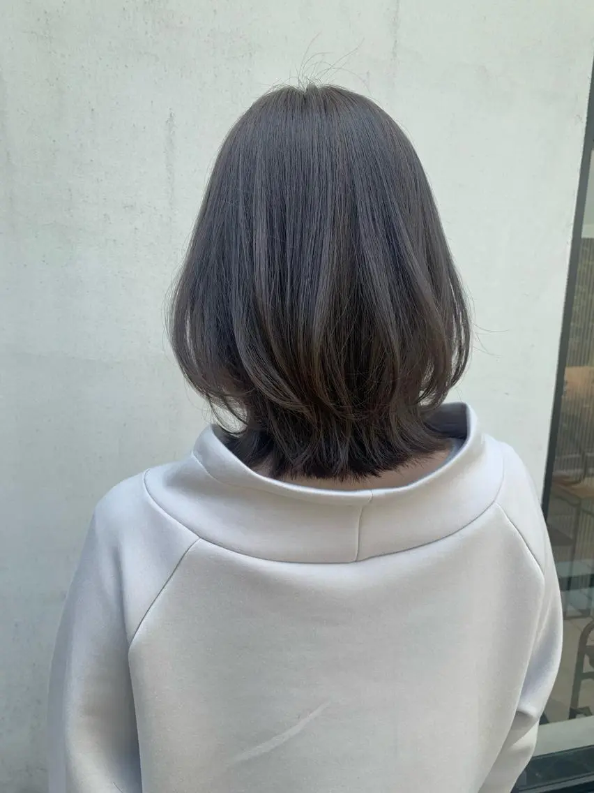 ショート カラー ヘアアレンジ ヘアカラー トリートメント yuka .のヘアスタイル