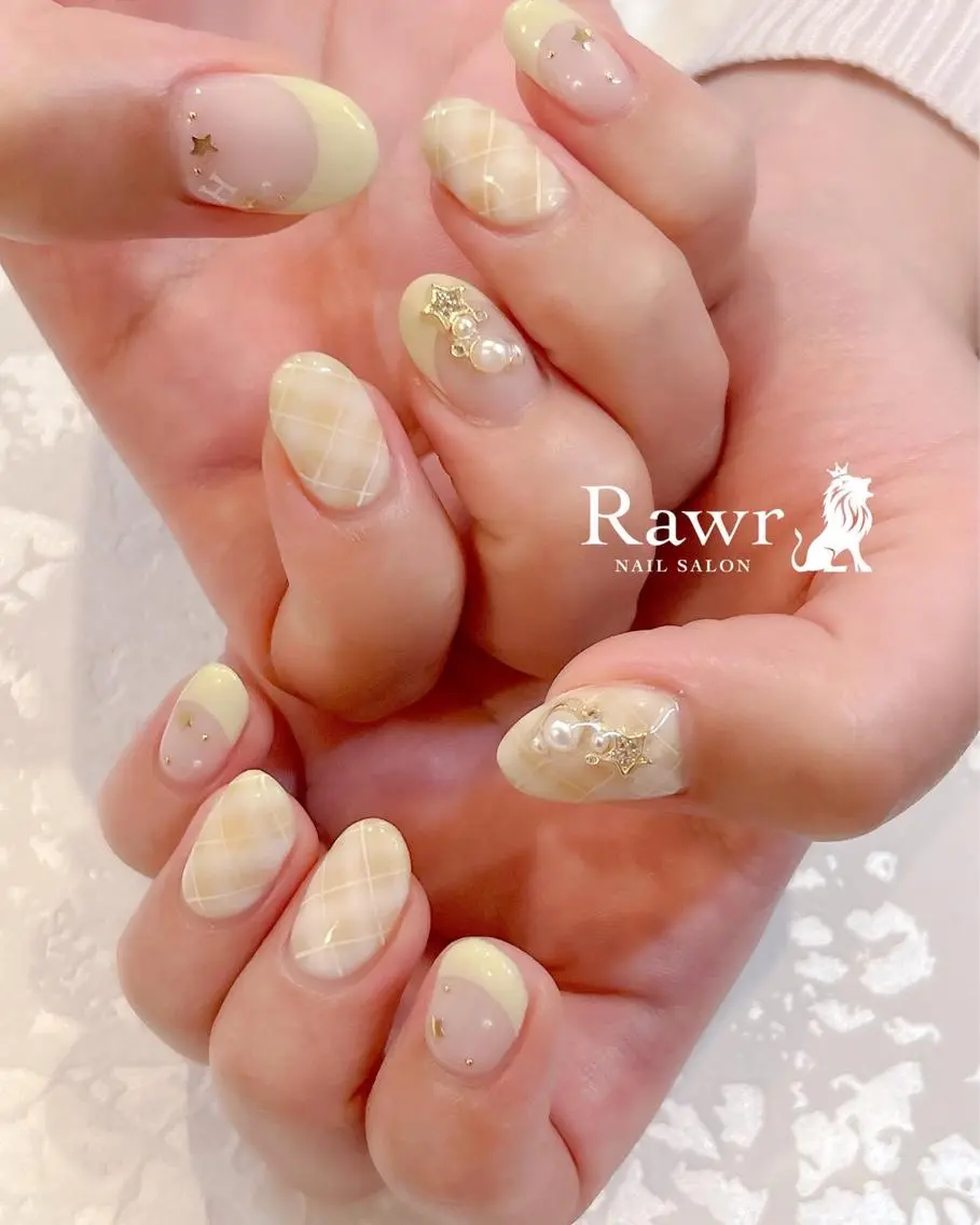 ネイル ハンドネイル Rawr / saoriのネイルデザイン