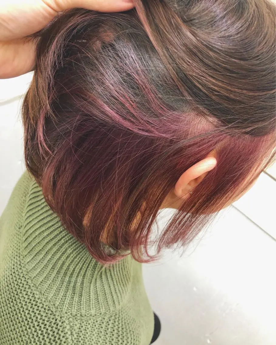ショート エクステ ヘアカラー Loob.TOKYO MIYA🌈のヘアスタイル