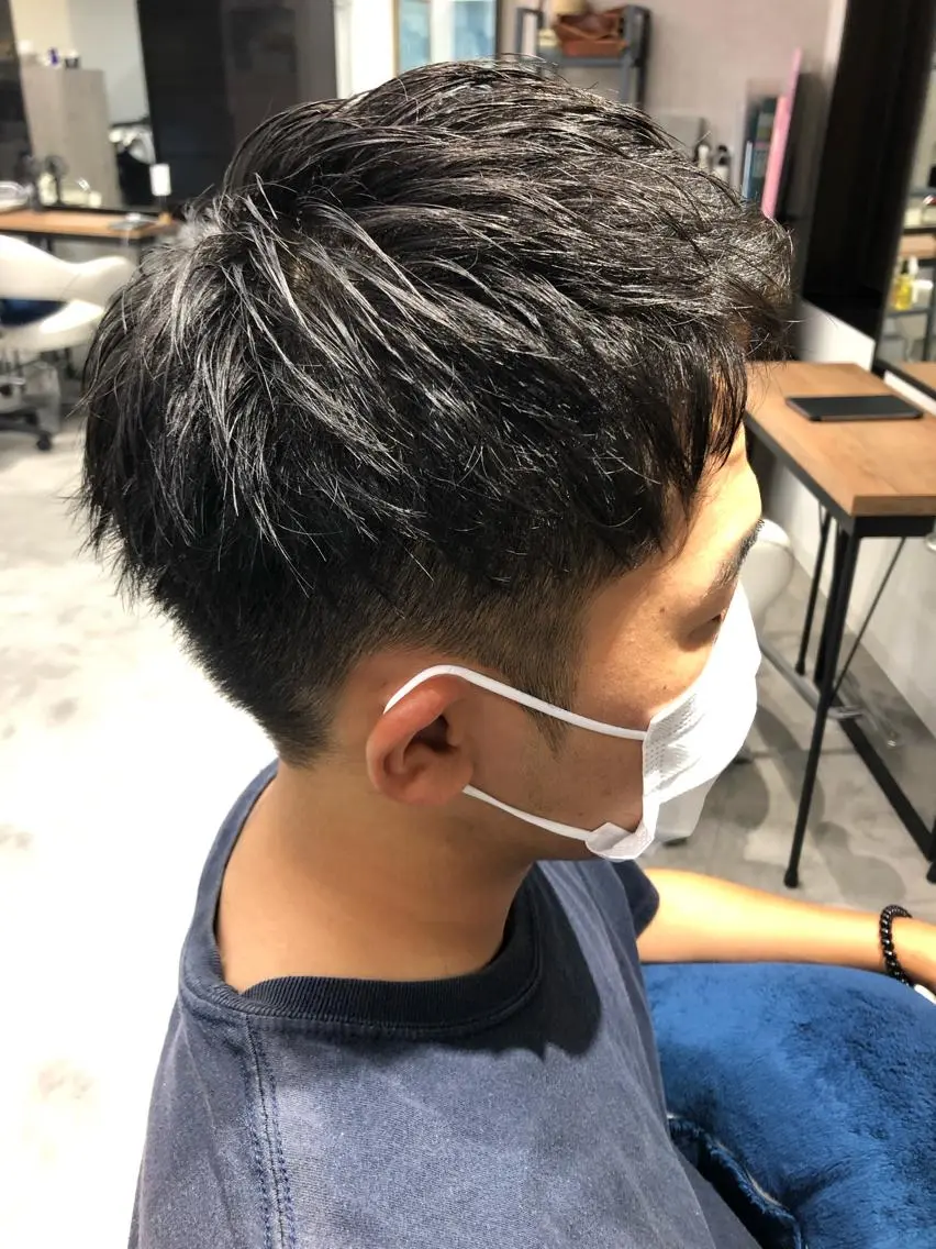 メンズ ツーブロック カット Noyヨシモト ヒロトのヘアスタイル