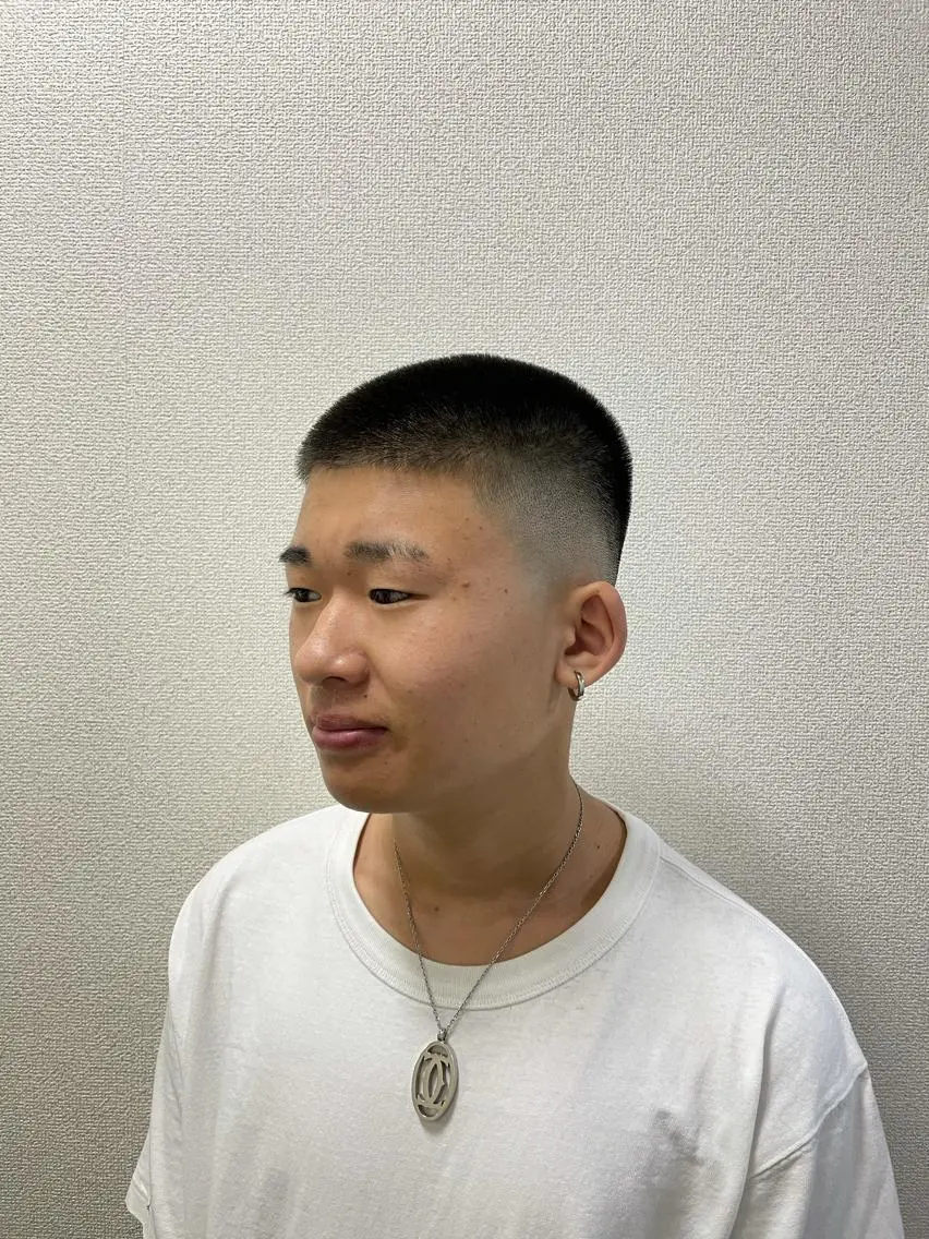 ショート メンズ 代表 武田晃英のヘアスタイル