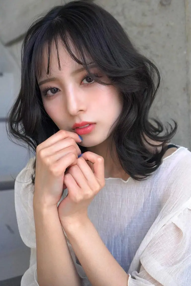 ミディアム カット yoriダブルカラー 代表すがわらのヘアスタイル