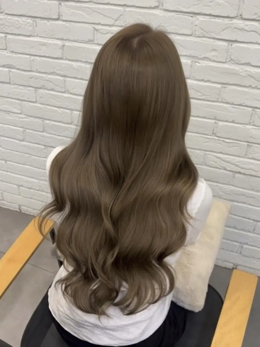 ロング カラー 淵野辺カラーモデル 募集🌼畔上のヘアスタイル