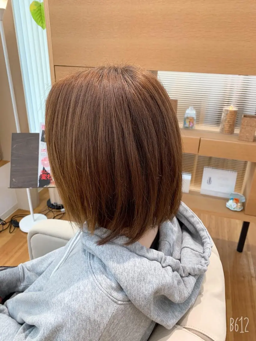 ミディアム トリートメント ヘッドスパ 中本 真央のヘアスタイル
