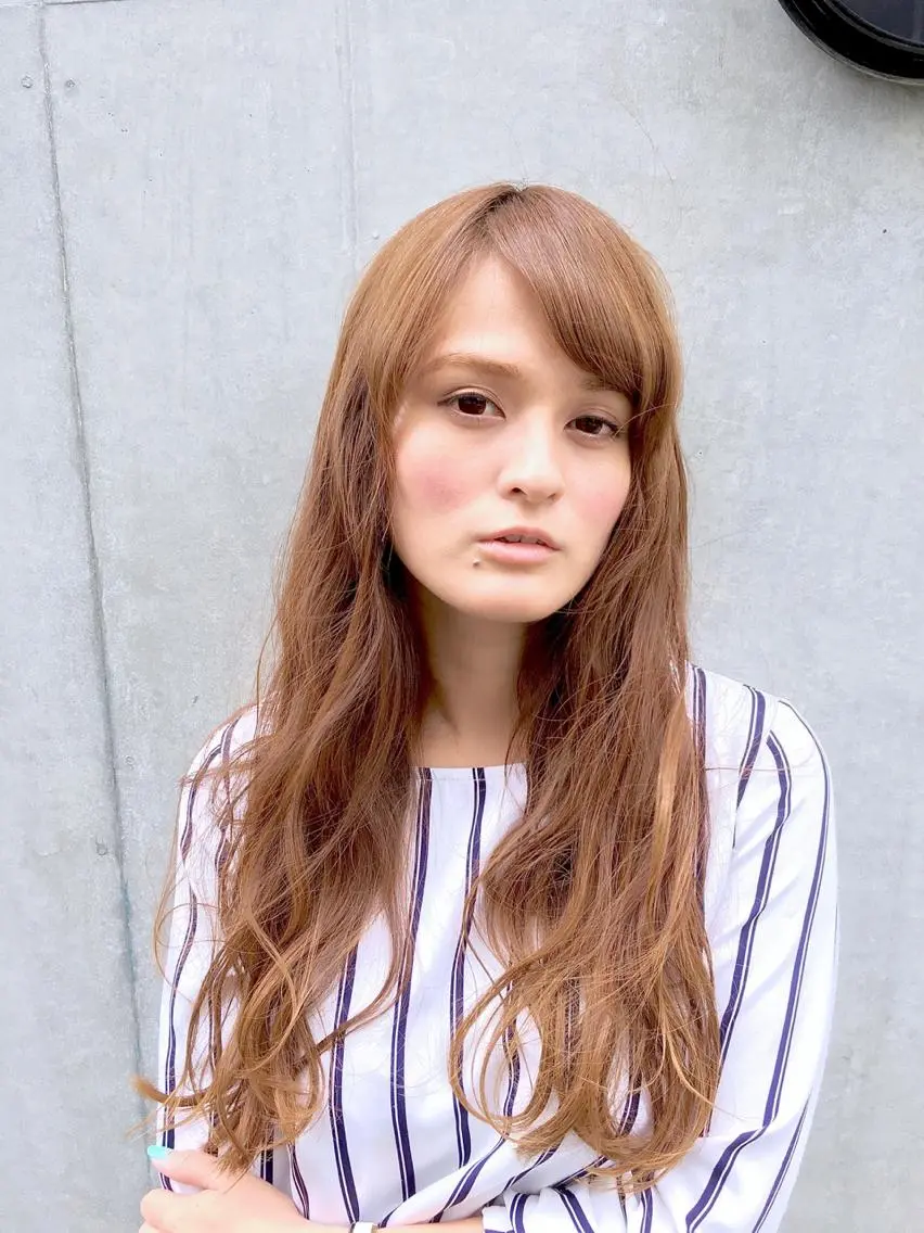 ロング カラー ✨髪質改善縮毛矯正✨ 宇田川修平のヘアスタイル