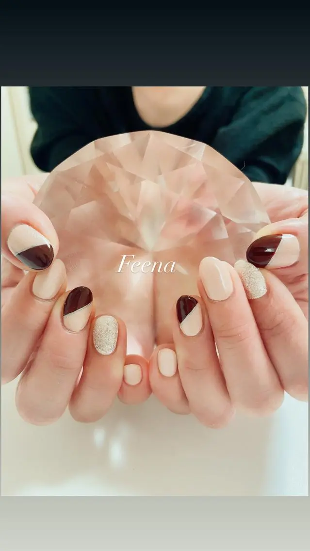 ネイル amu nail. RINAのネイルデザイン