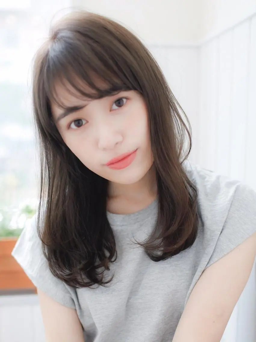 ミディアム カラー マツエク・マツパ 横浜Bob美容師🤎 ERINAのヘアスタイル