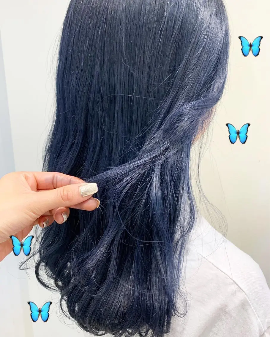 セミロング カラー 新宿駅近♡個室 ♡関口三都季🌜のヘアスタイル
