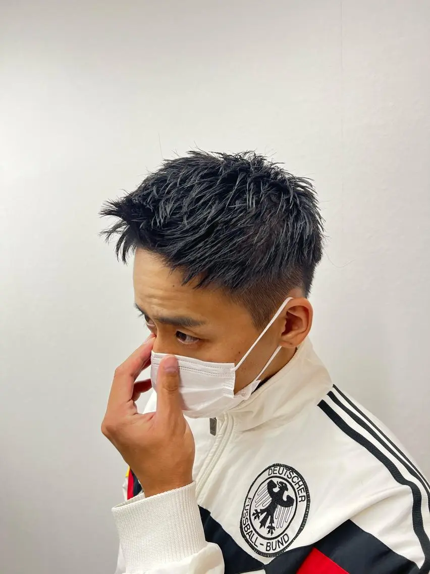 ショート メンズ 木下 紗綾のヘアスタイル