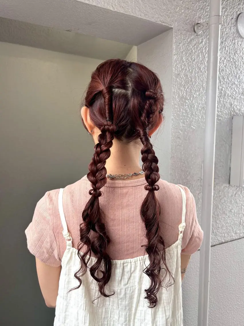 ヘアアレンジ ヘアセット kaze代官山 🪽kanameのヘアスタイル