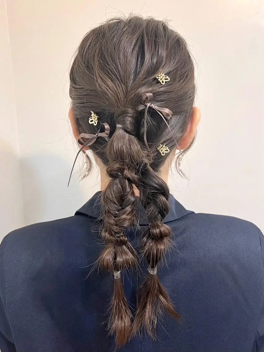 ヘアアレンジ ヘアセット 🤍ヘアセット.ヘア アレンジ湯山詩織🤍のヘアスタイル