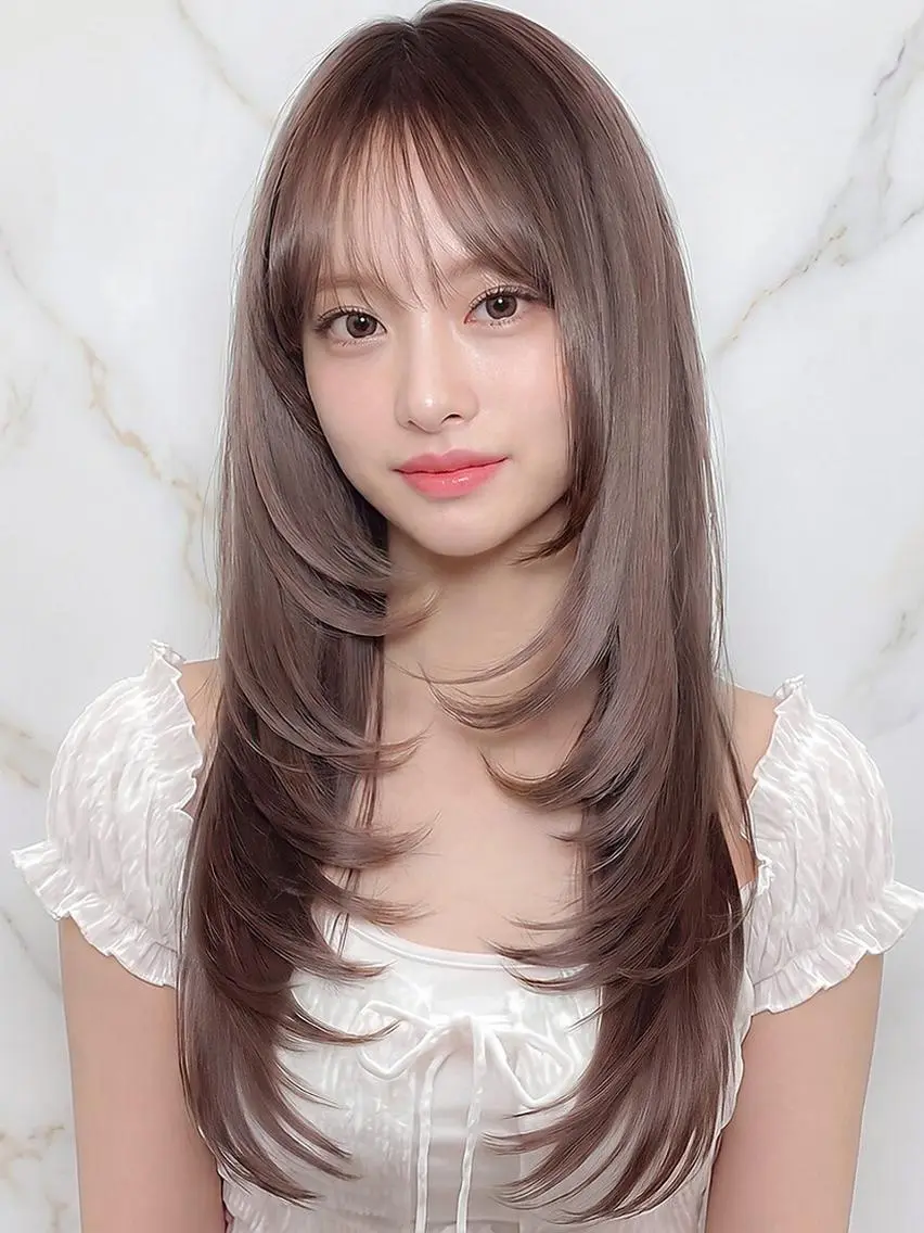 ロング 🫧乙葉/似合わせ/ 髪質改善/透明感🫧のヘアスタイル