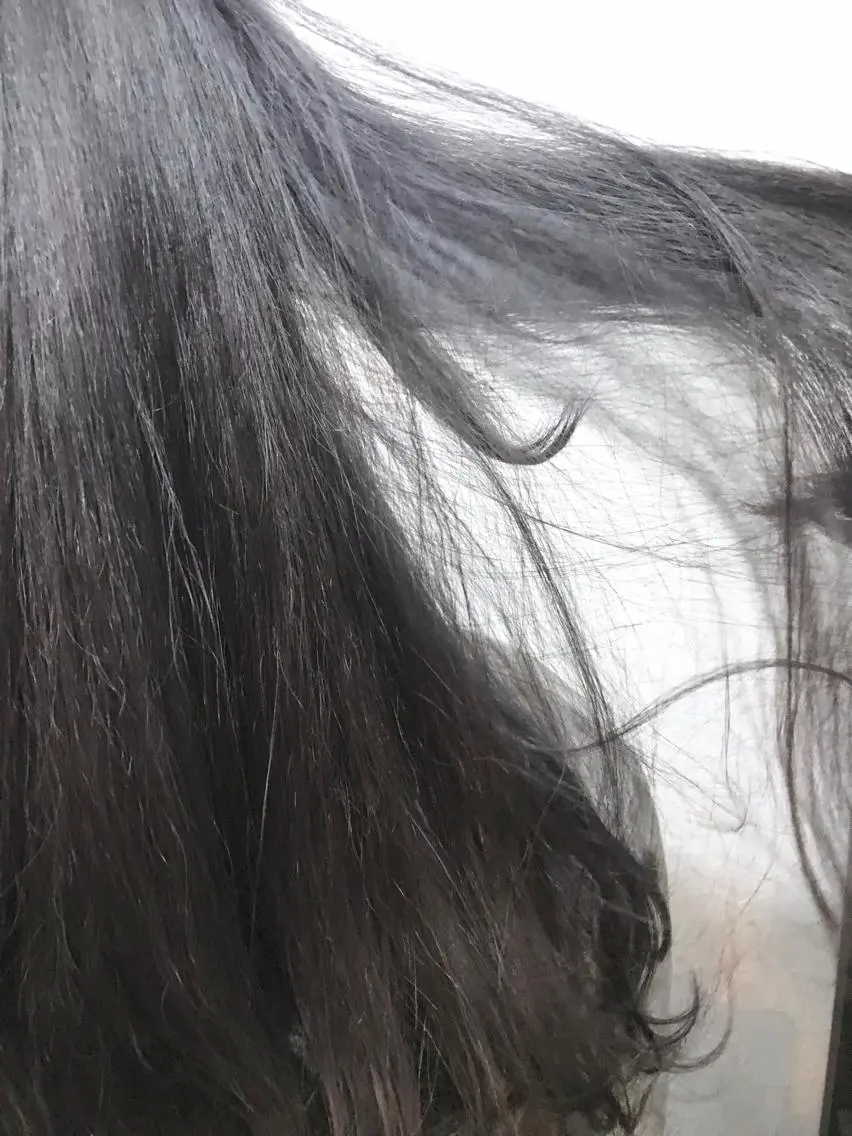 ロング カラー ハイトーンカラー 色落ちまでキレイに！ ！女性サロンのヘアスタイル