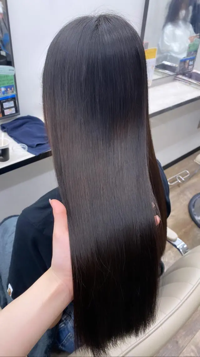 ロング 縮毛矯正 髪質改善/ TECHIのヘアスタイル