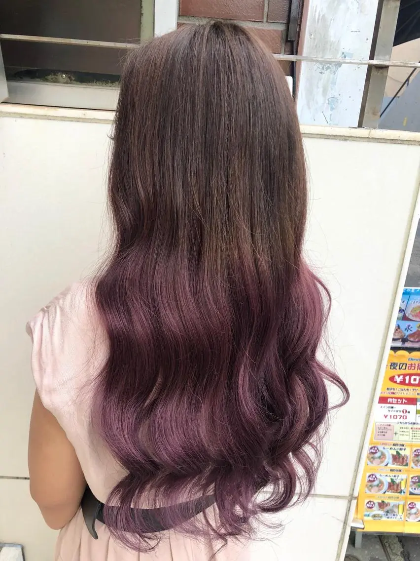 ロング カラー ヘアカラー 🧡艶髪/エクステ 🫧🧡YUKI❄️のヘアスタイル