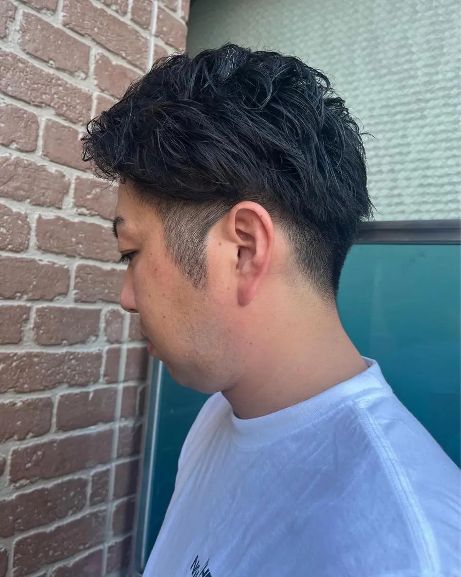 セミロング カラー パーマ ヘアアレンジ メンズ キッズ ネイル マツエク・マツパ アイブロウ メンズパーマ セミロングパーマ ブラウンカラー ケアカラー 透明感カラー 久木原 ゆりのヘアスタイル