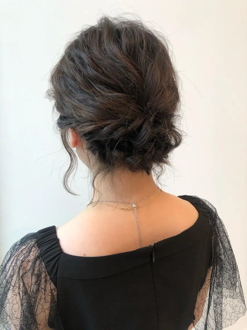 ショート ヘアアレンジ ボブ ヤマモト マイのヘアスタイル