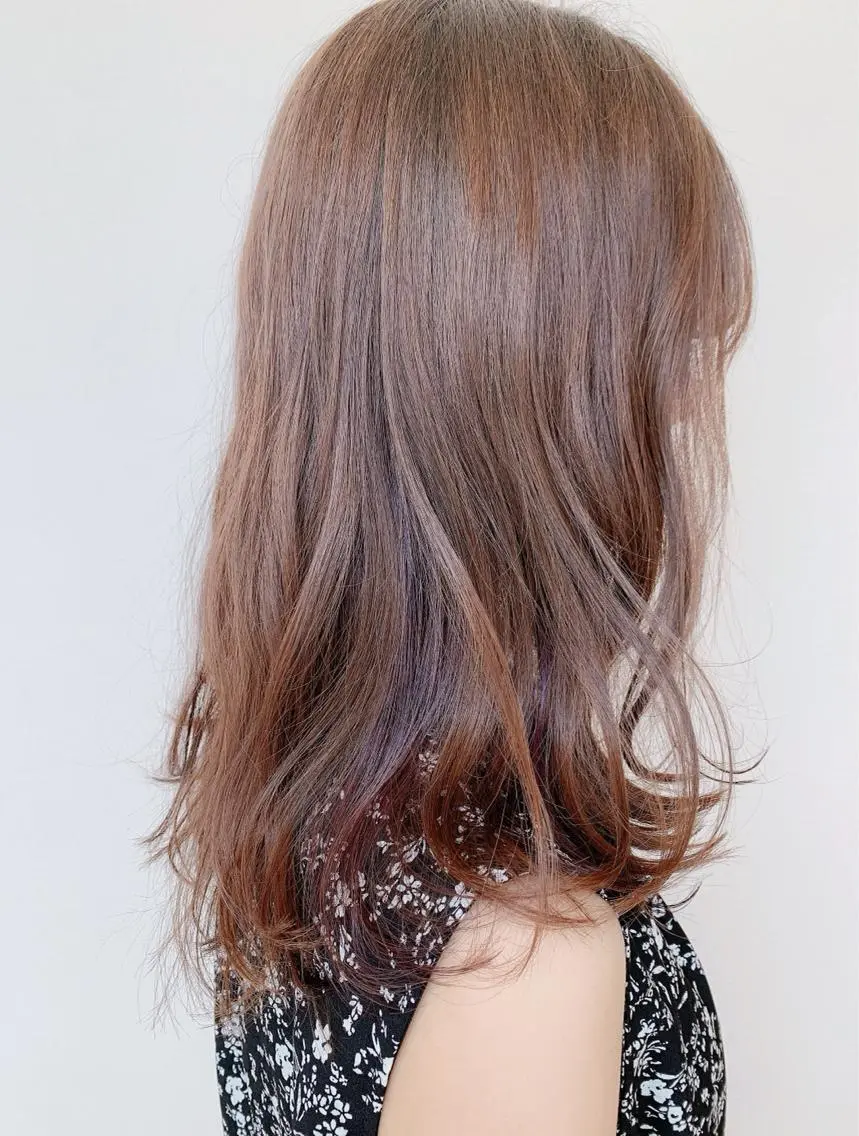 セミロング 今井 はるかのヘアスタイル