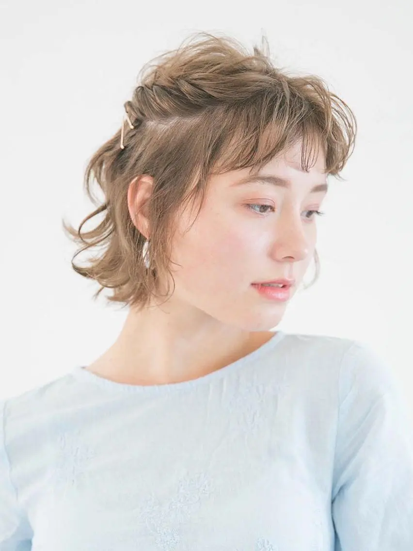 ショート ヘアカラー トリートメント 🎪EARTH 亀戸店🎪のヘアスタイル