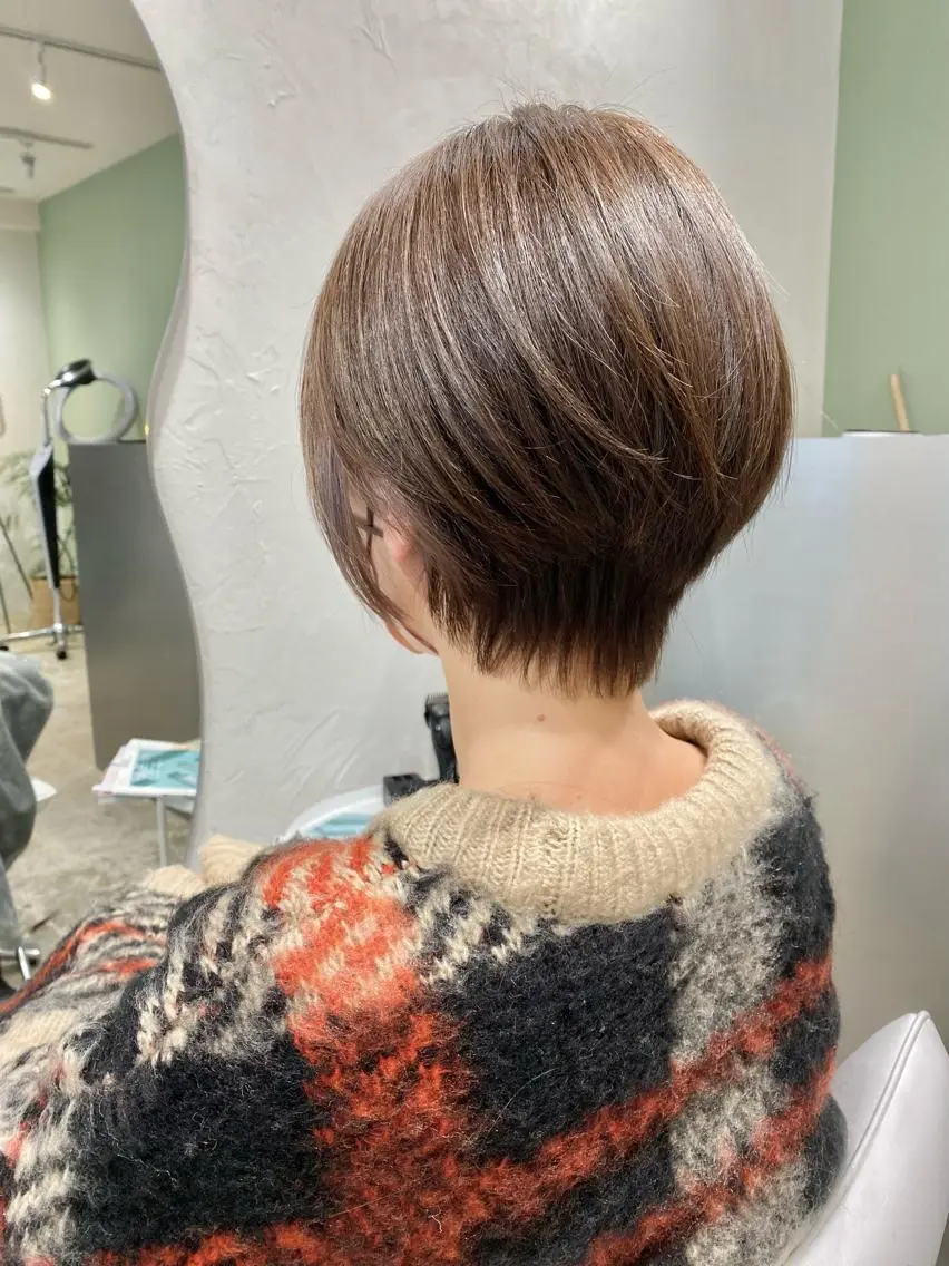 ショート Sabby氏川洸希 パーマのヘアスタイル