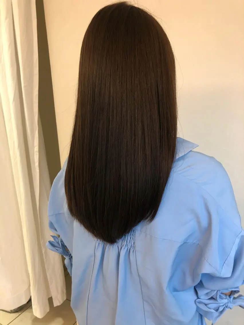 ロング 縮毛矯正 美髪矯正・レイヤー 倉友哉のヘアスタイル