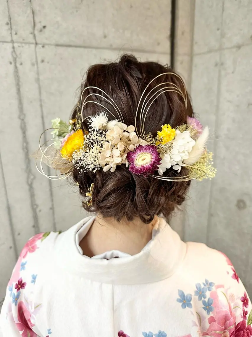 セミロング ヘアアレンジ 🎀ヘアセット/艶髪 /はやしほのか🎀のヘアスタイル
